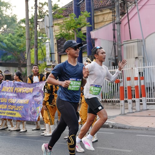 Race photo from SURABAYA ISOPLUS MARATHON 2026