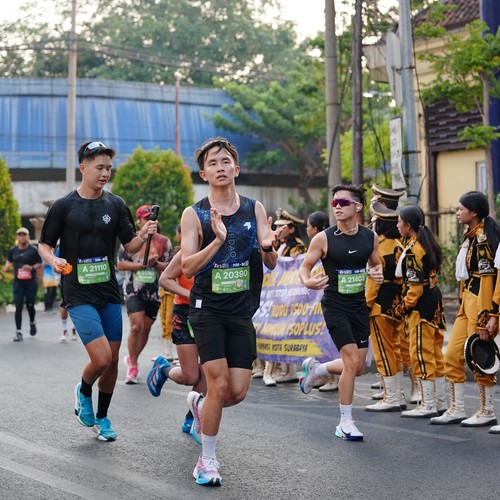 Race photo from SURABAYA ISOPLUS MARATHON 2026