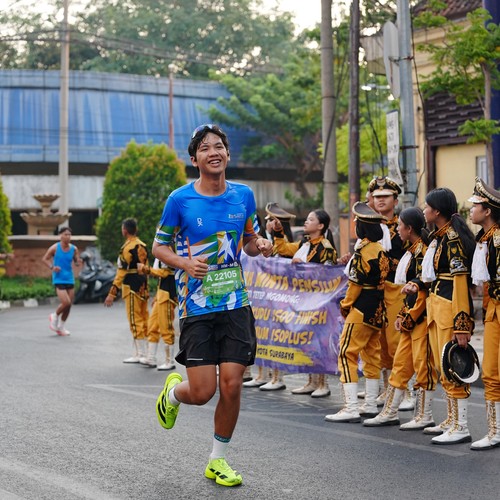 Race photo from SURABAYA ISOPLUS MARATHON 2026