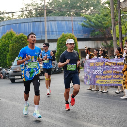 Race photo from SURABAYA ISOPLUS MARATHON 2026