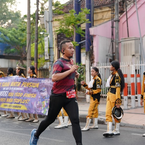 Race photo from SURABAYA ISOPLUS MARATHON 2026