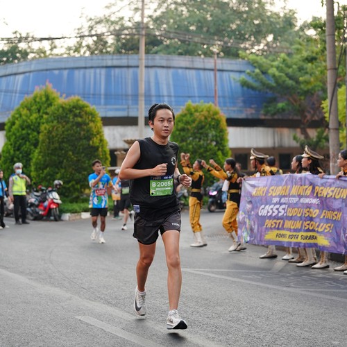 Race photo from SURABAYA ISOPLUS MARATHON 2026