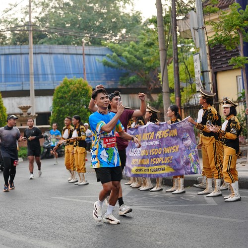 Race photo from SURABAYA ISOPLUS MARATHON 2026