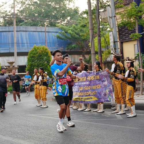 Race photo from SURABAYA ISOPLUS MARATHON 2026