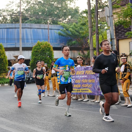 Race photo from SURABAYA ISOPLUS MARATHON 2026