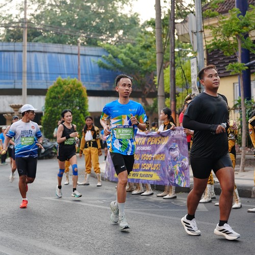 Race photo from SURABAYA ISOPLUS MARATHON 2026