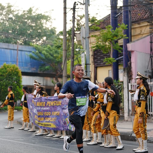 Race photo from SURABAYA ISOPLUS MARATHON 2026
