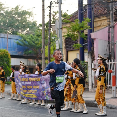 Race photo from SURABAYA ISOPLUS MARATHON 2026