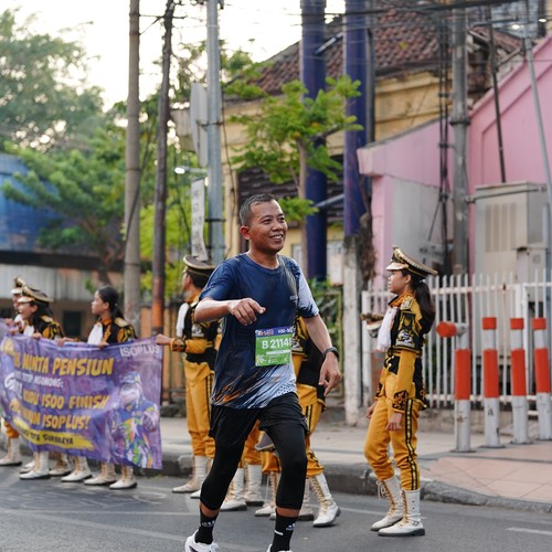 Race photo from SURABAYA ISOPLUS MARATHON 2026