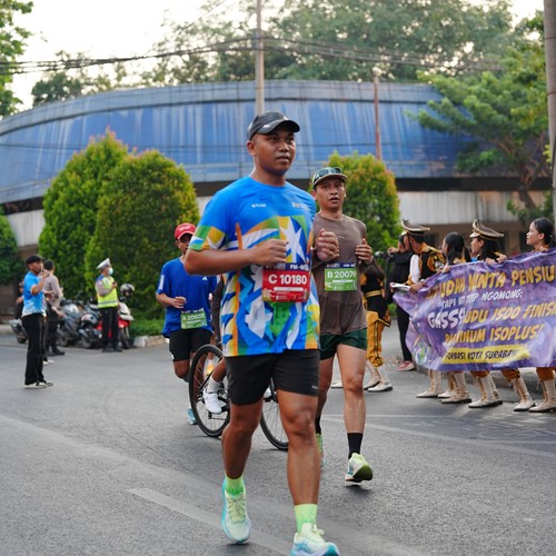 Race photo from SURABAYA ISOPLUS MARATHON 2026