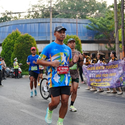 Race photo from SURABAYA ISOPLUS MARATHON 2026
