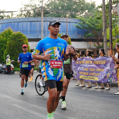 Race photo from SURABAYA ISOPLUS MARATHON 2026