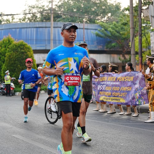 Race photo from SURABAYA ISOPLUS MARATHON 2026