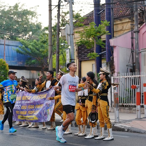 Race photo from SURABAYA ISOPLUS MARATHON 2026