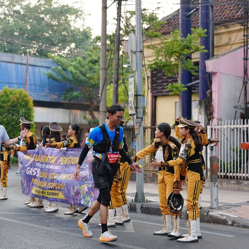 Race photo from SURABAYA ISOPLUS MARATHON 2026