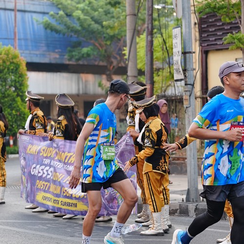 Race photo from SURABAYA ISOPLUS MARATHON 2026
