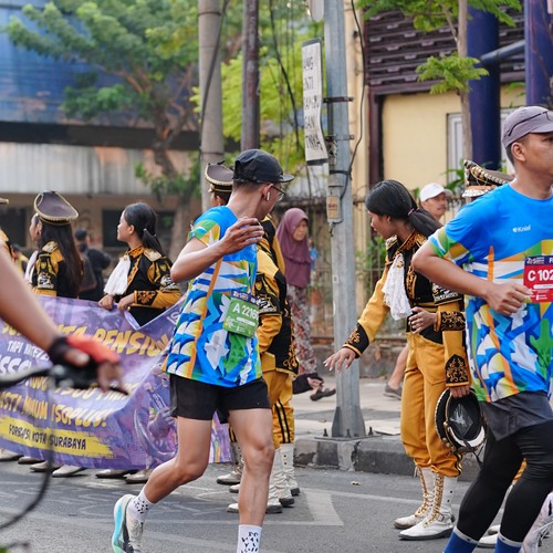 Race photo from SURABAYA ISOPLUS MARATHON 2026