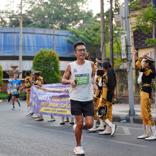 Race photo from SURABAYA ISOPLUS MARATHON 2026