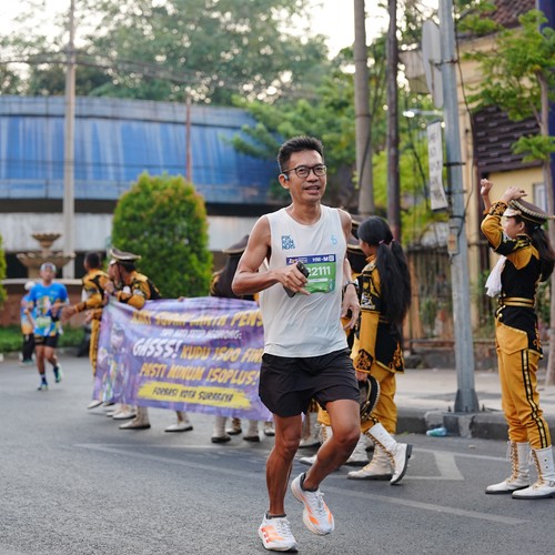 Race photo from SURABAYA ISOPLUS MARATHON 2026