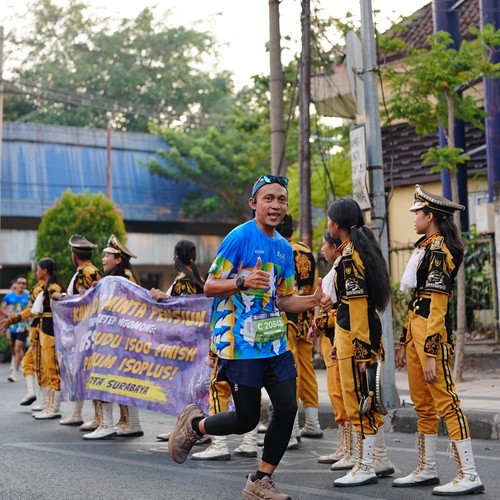 Race photo from SURABAYA ISOPLUS MARATHON 2026