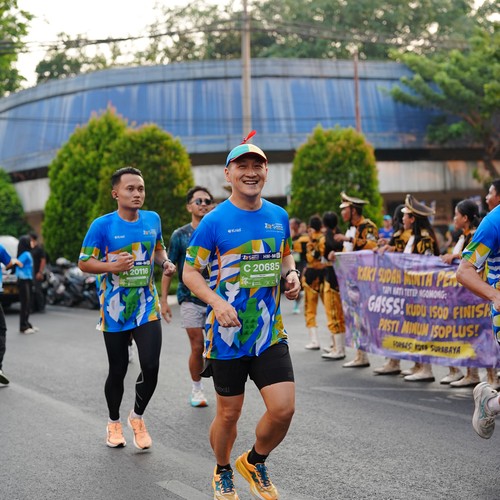 Race photo from SURABAYA ISOPLUS MARATHON 2026