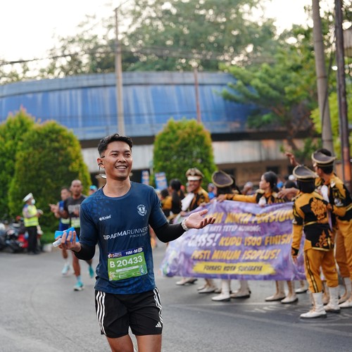 Race photo from SURABAYA ISOPLUS MARATHON 2026