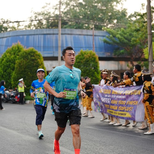 Race photo from SURABAYA ISOPLUS MARATHON 2026
