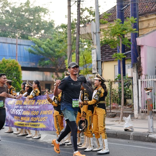 Race photo from SURABAYA ISOPLUS MARATHON 2026