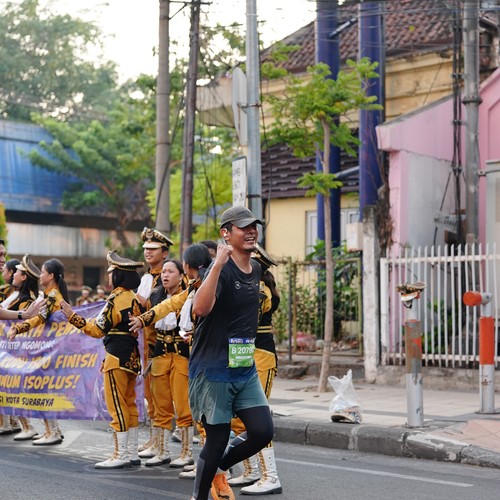 Race photo from SURABAYA ISOPLUS MARATHON 2026