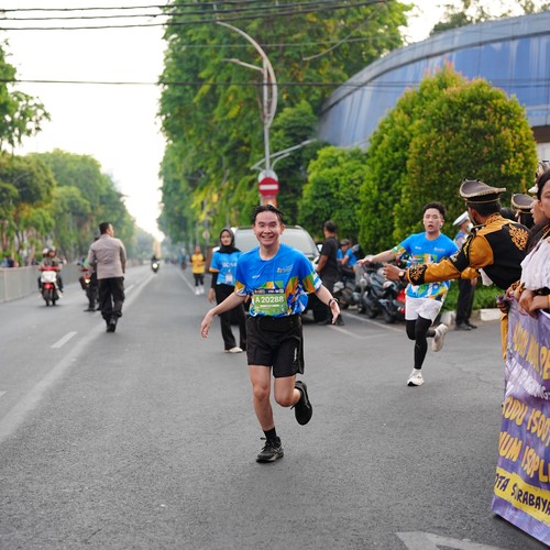 Race photo from SURABAYA ISOPLUS MARATHON 2026