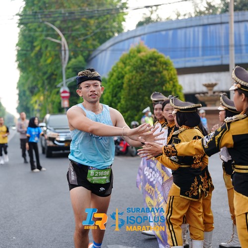 Race photo from SURABAYA ISOPLUS MARATHON 2026