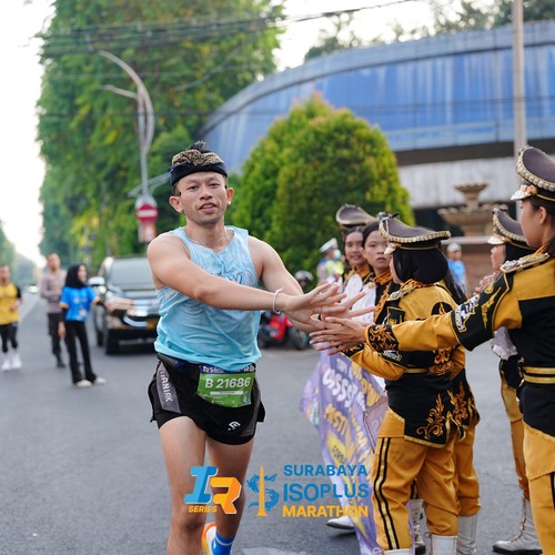 Race photo from SURABAYA ISOPLUS MARATHON 2026
