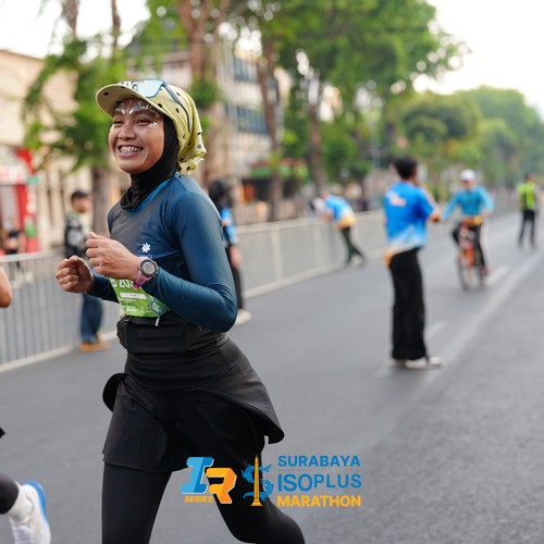 Race photo from SURABAYA ISOPLUS MARATHON 2026
