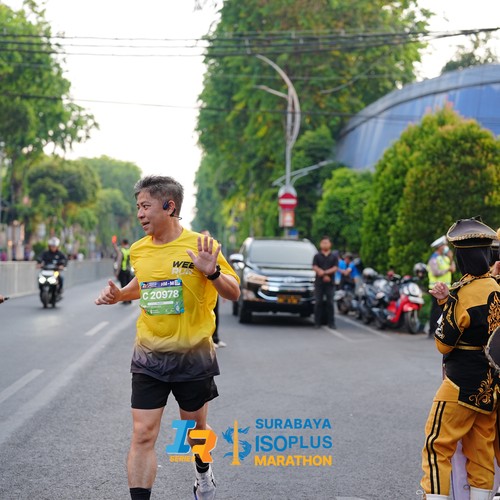 Race photo from SURABAYA ISOPLUS MARATHON 2026