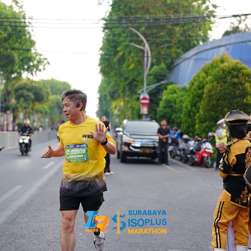 Race photo from SURABAYA ISOPLUS MARATHON 2026