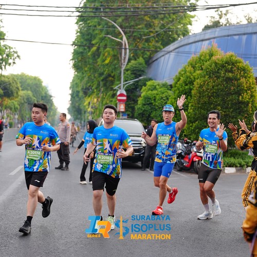 Race photo from SURABAYA ISOPLUS MARATHON 2026