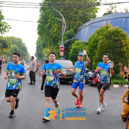 Race photo from SURABAYA ISOPLUS MARATHON 2026