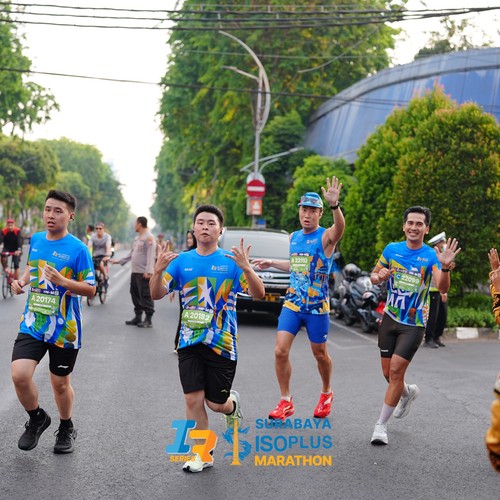 Race photo from SURABAYA ISOPLUS MARATHON 2026