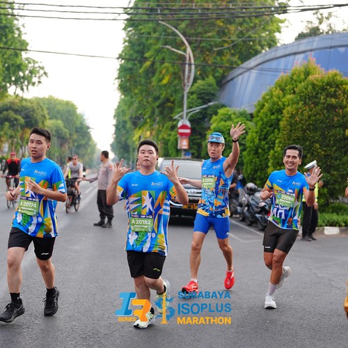 Race photo from SURABAYA ISOPLUS MARATHON 2026