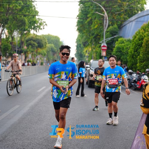 Race photo from SURABAYA ISOPLUS MARATHON 2026