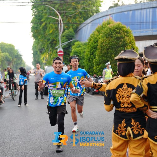 Race photo from SURABAYA ISOPLUS MARATHON 2026