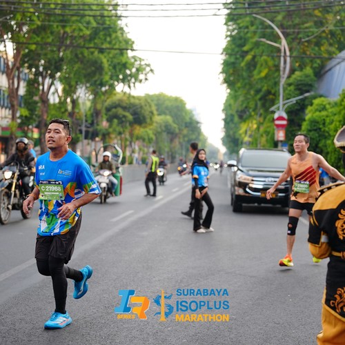 Race photo from SURABAYA ISOPLUS MARATHON 2026