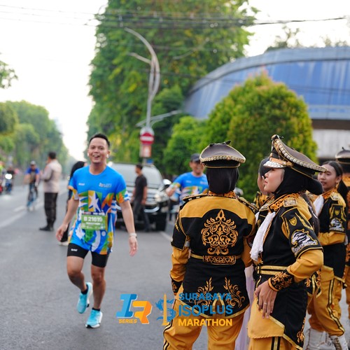 Race photo from SURABAYA ISOPLUS MARATHON 2026