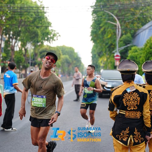Race photo from SURABAYA ISOPLUS MARATHON 2026