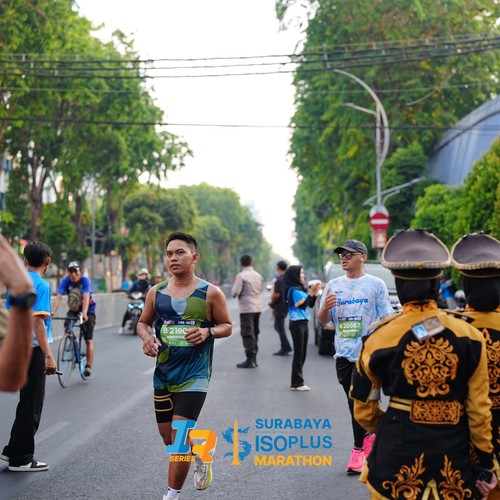 Race photo from SURABAYA ISOPLUS MARATHON 2026