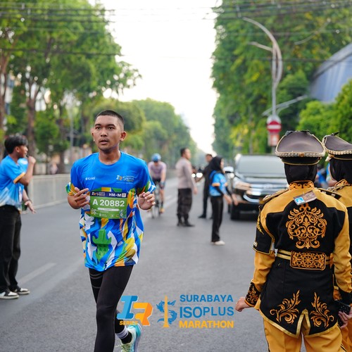 Race photo from SURABAYA ISOPLUS MARATHON 2026