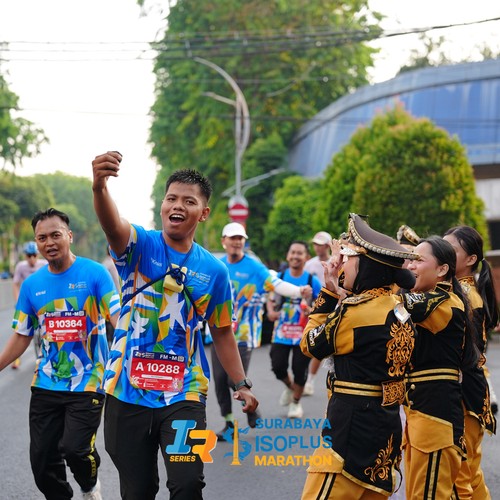 Race photo from SURABAYA ISOPLUS MARATHON 2026