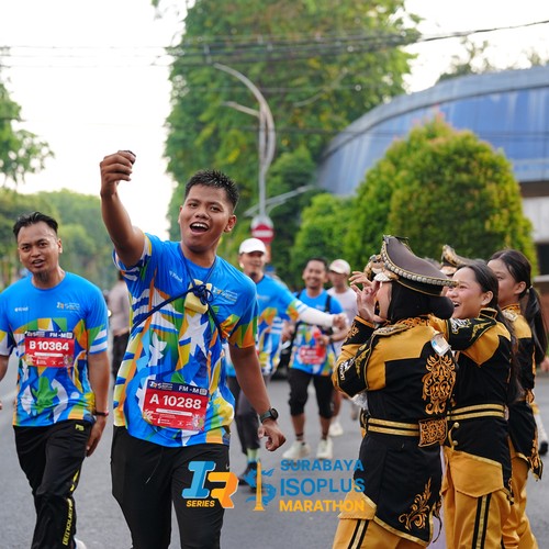 Race photo from SURABAYA ISOPLUS MARATHON 2026