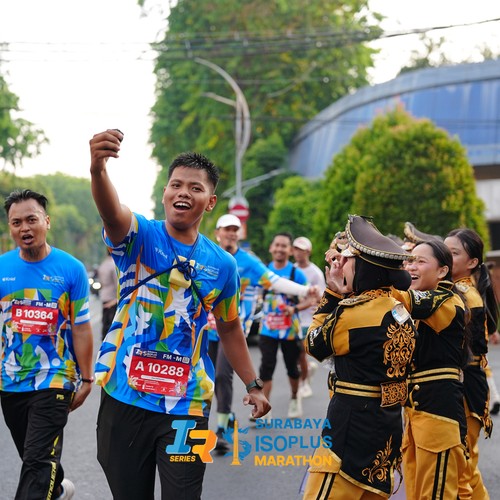 Race photo from SURABAYA ISOPLUS MARATHON 2026