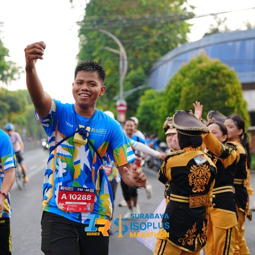 Race photo from SURABAYA ISOPLUS MARATHON 2026